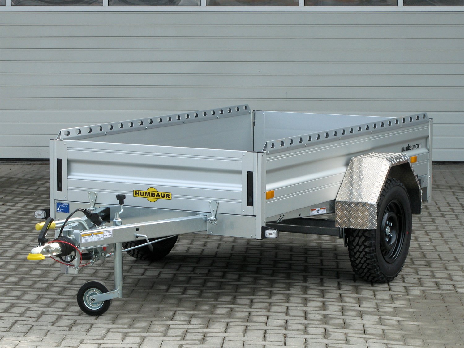Remorque utilitaire Humbaur HA132513 KV Offroad avec rambarde latérale