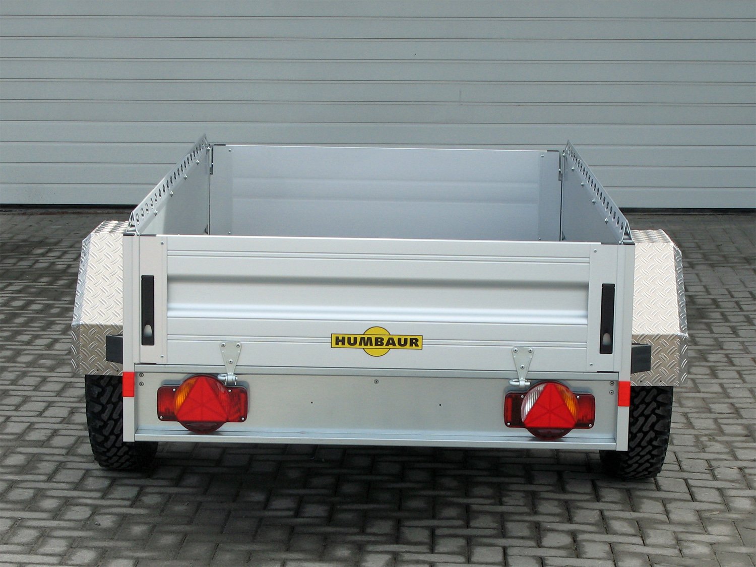 Remorque utilitaire Humbaur HA132513 KV Offroad avec rambarde latérale