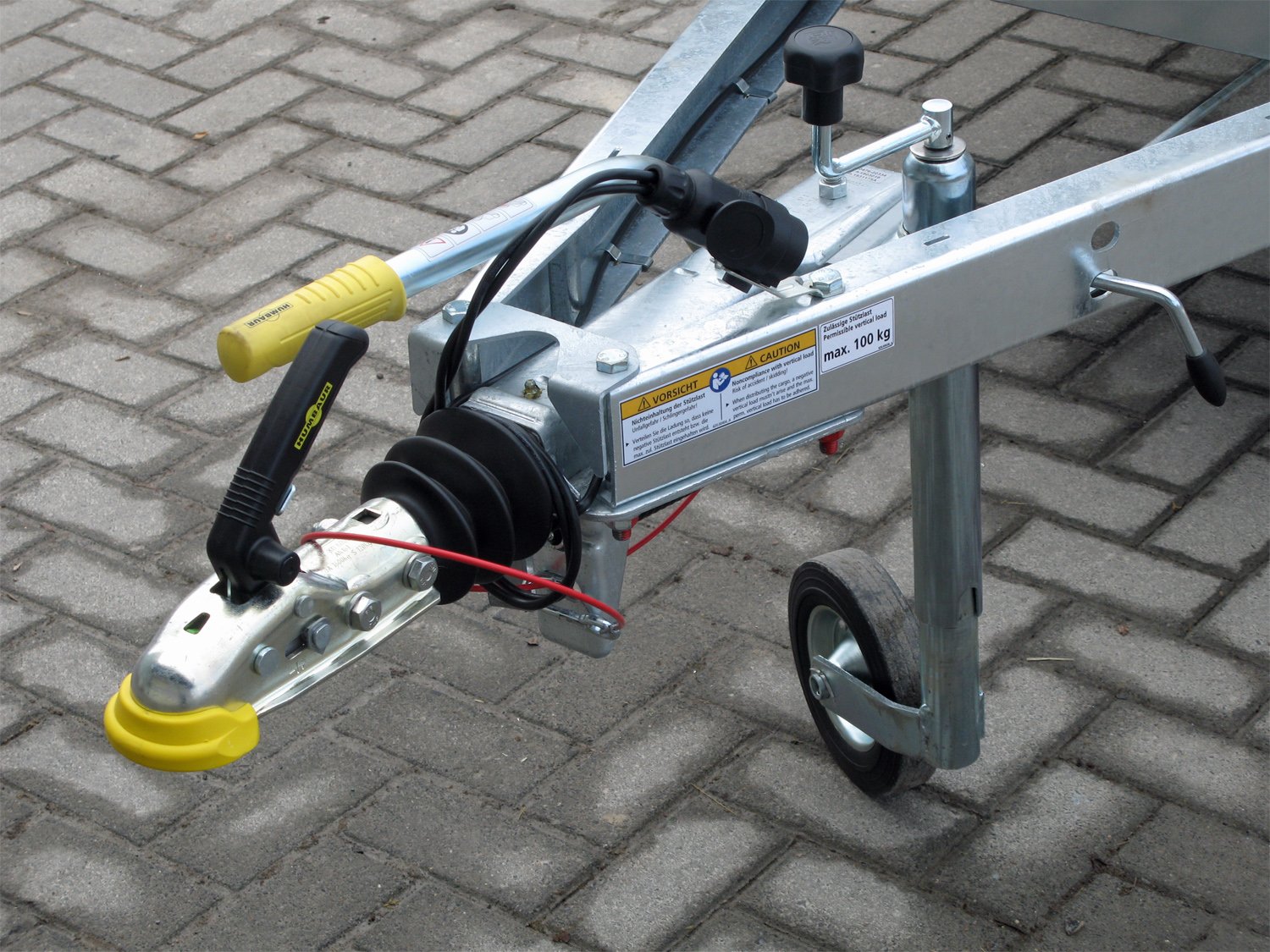 Remorque utilitaire Humbaur HA132513 KV Offroad avec rambarde latérale