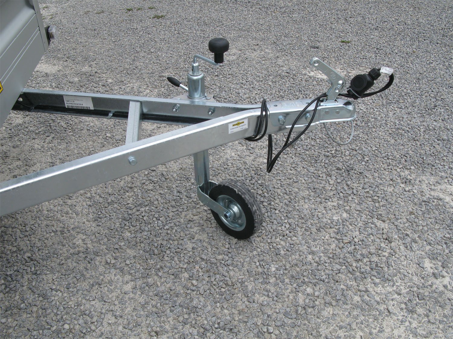 Remorque bâchée Humbaur HA752513 KV hauteur intérieure 1600 mm