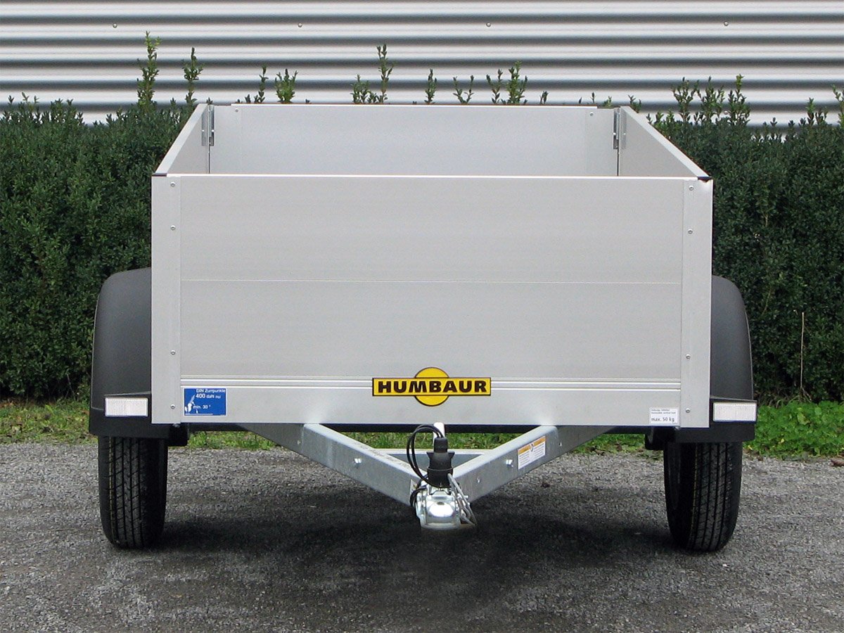 Remorque utilitaire HUMBAUR HA752113-5 ridelles 500 mm