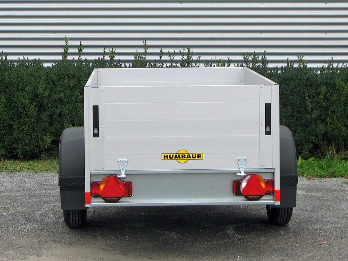 Remorque utilitaire HUMBAUR HA752113-5 ridelles 500 mm