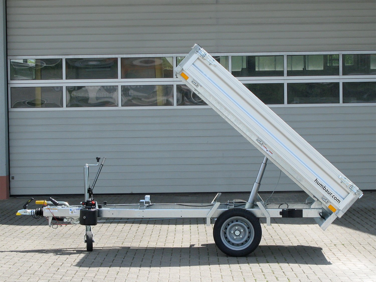 Remorque benne arrière Humbaur HUK 152314 FLEXePump