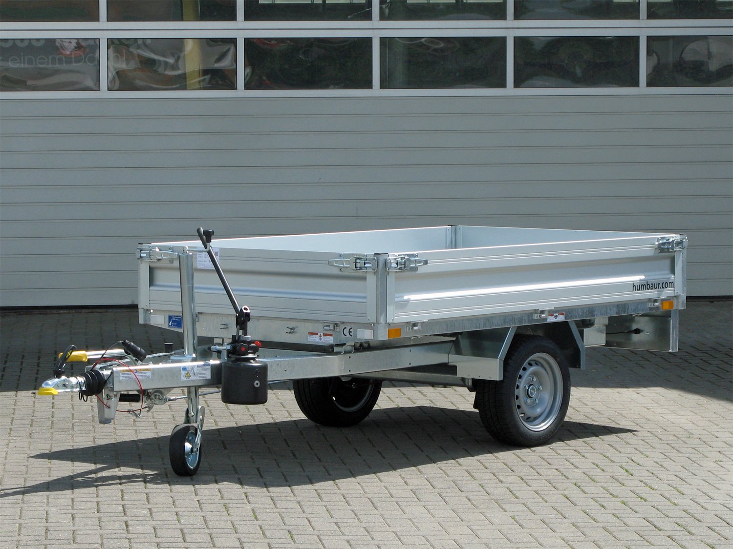 Remorque benne arrière Humbaur HUK 152314 FLEXePump