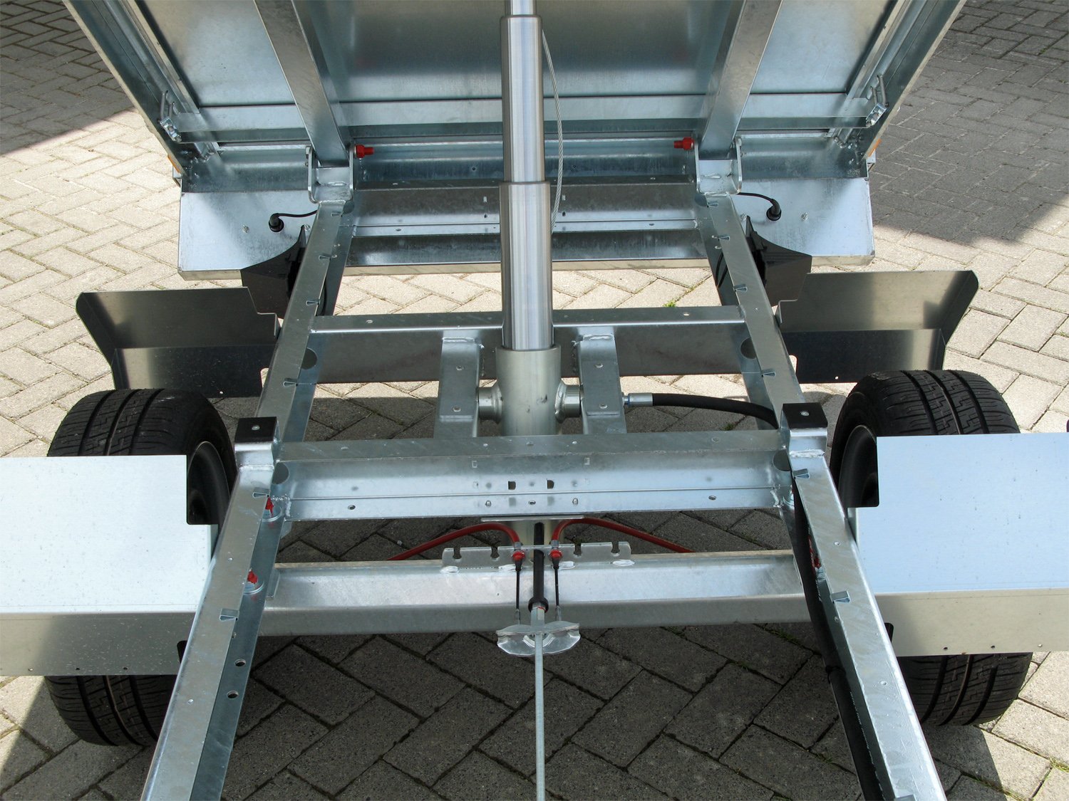 Remorque benne arrière Humbaur HUK 152314 FLEXePump