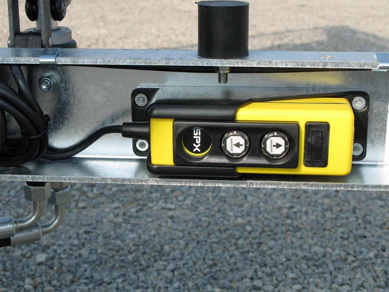 Remorque benne arrière Humbaur HUK 273117 avec pompe électrique et rehausse grillagée