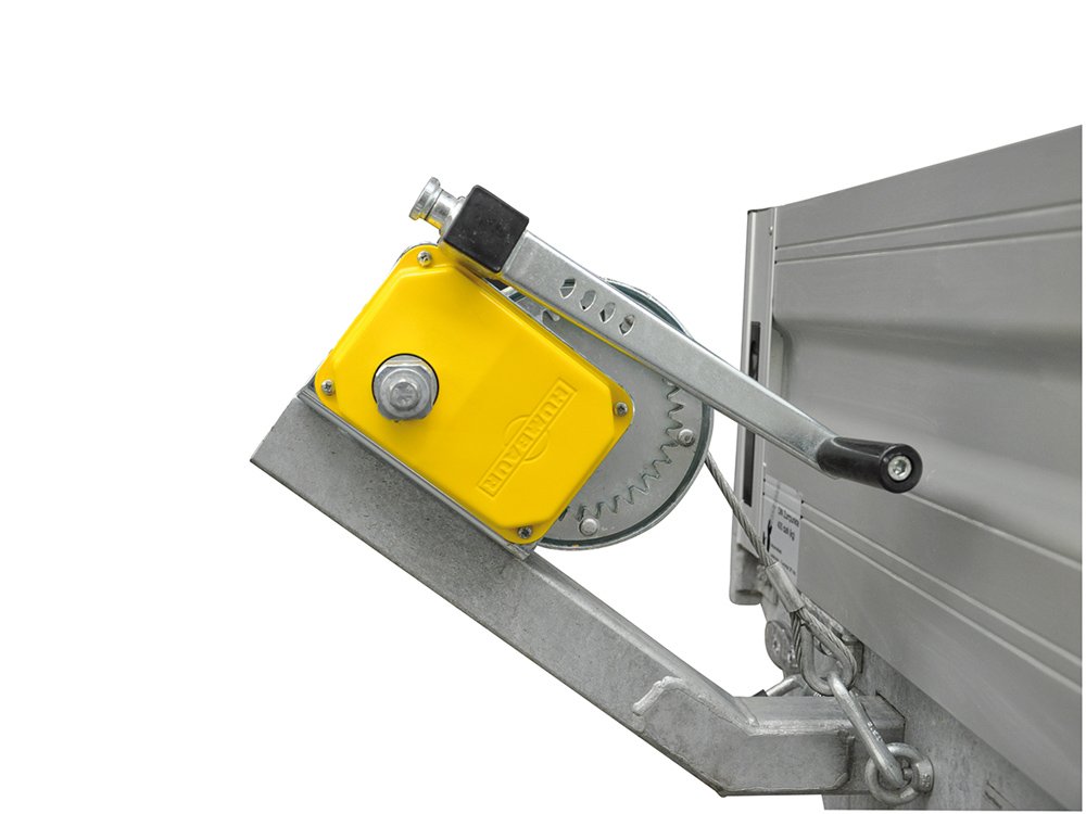 Remorque utilitaire Humbaur Universal 3000 avec treuil et rampes