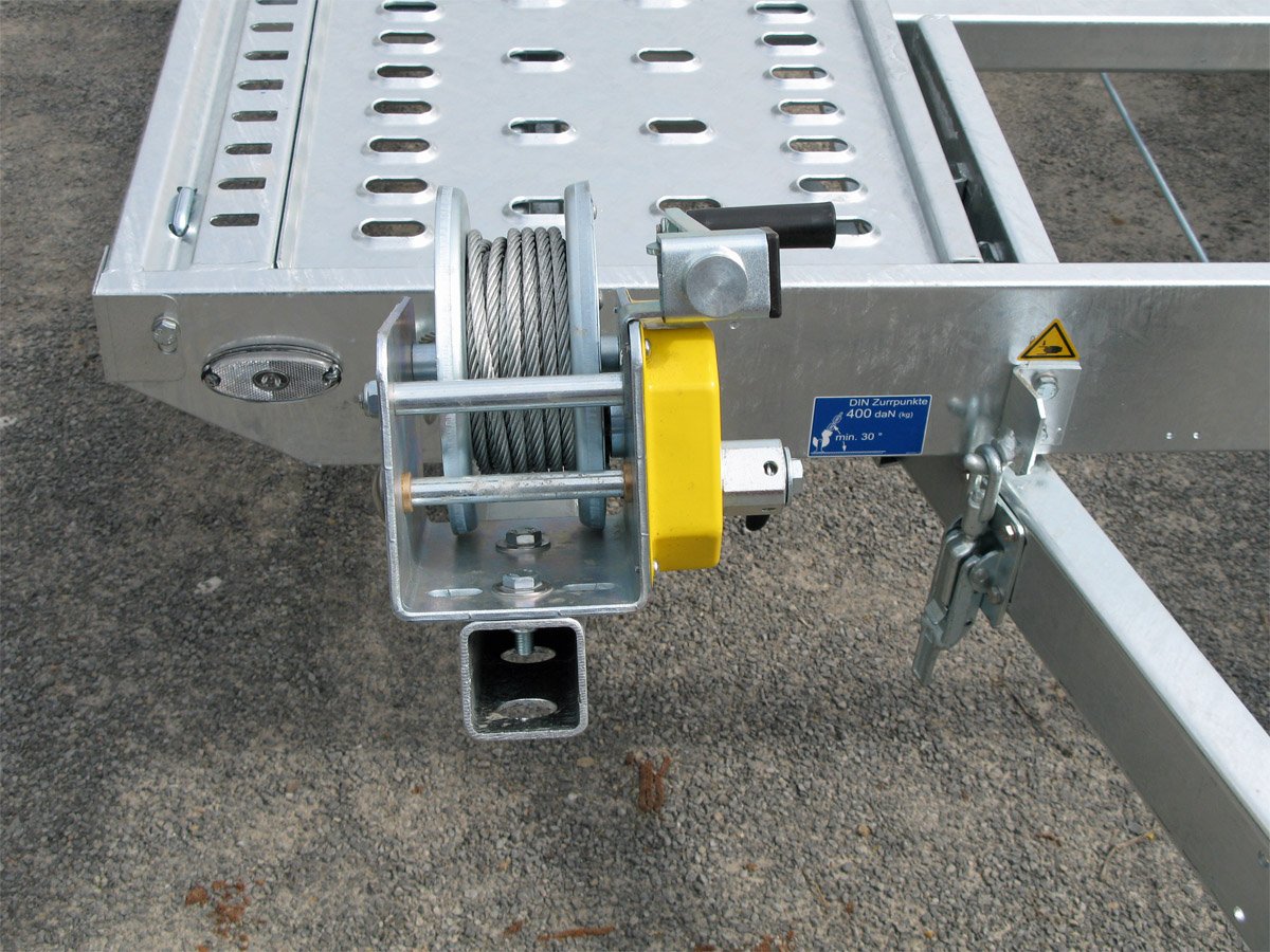 Remorque porte-voiture Humbaur MTK 354222 à plateau basculant