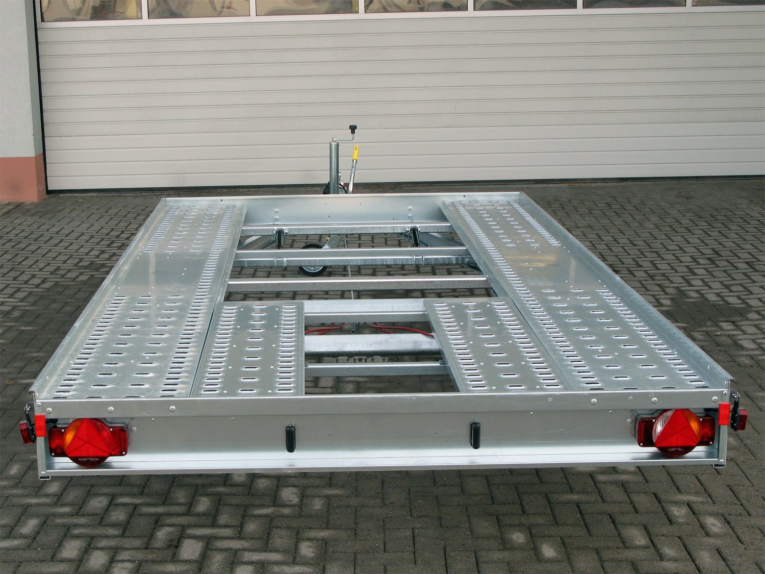 Remorque porte-voiture Humbaur FTK 274022 basculante 2700 kg