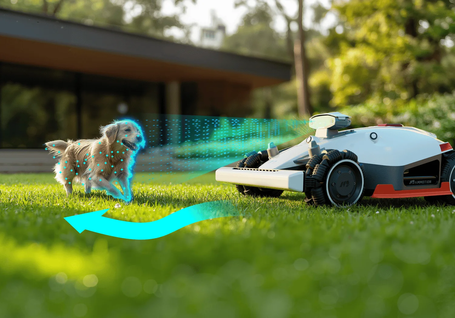 Robot tondeuse MAMMOTION LUBA 2 AWD 5000X