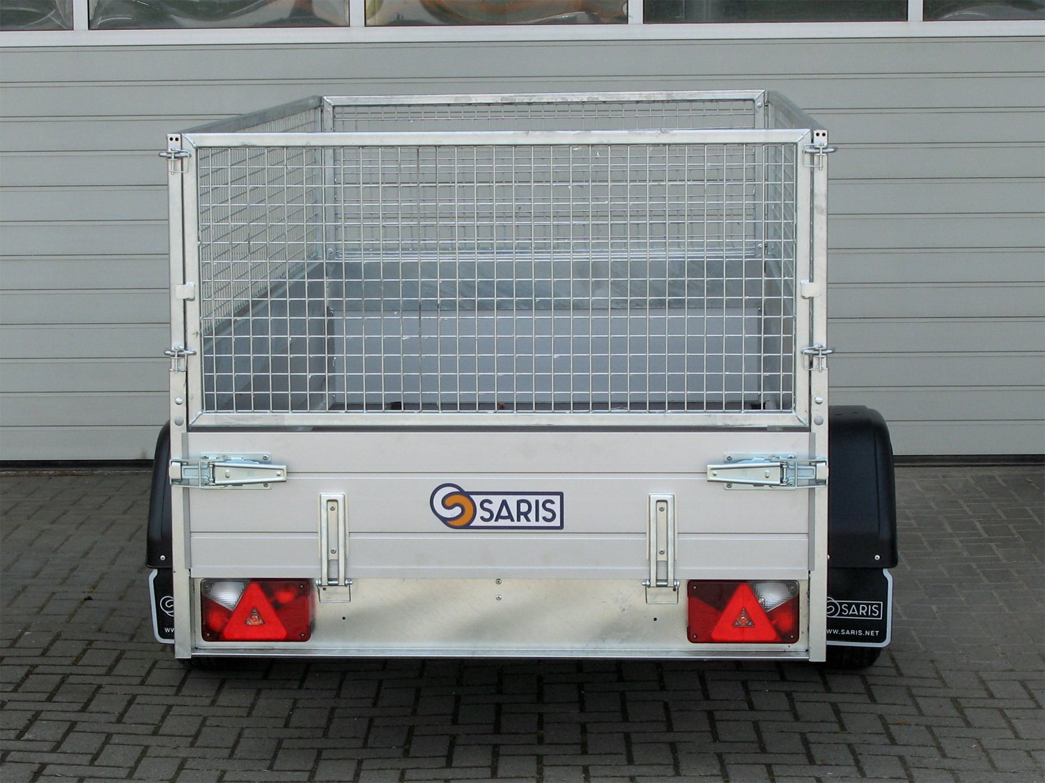 Remorque basculante SARIS MP 255 133 750 1 avec rehausse grillagée
