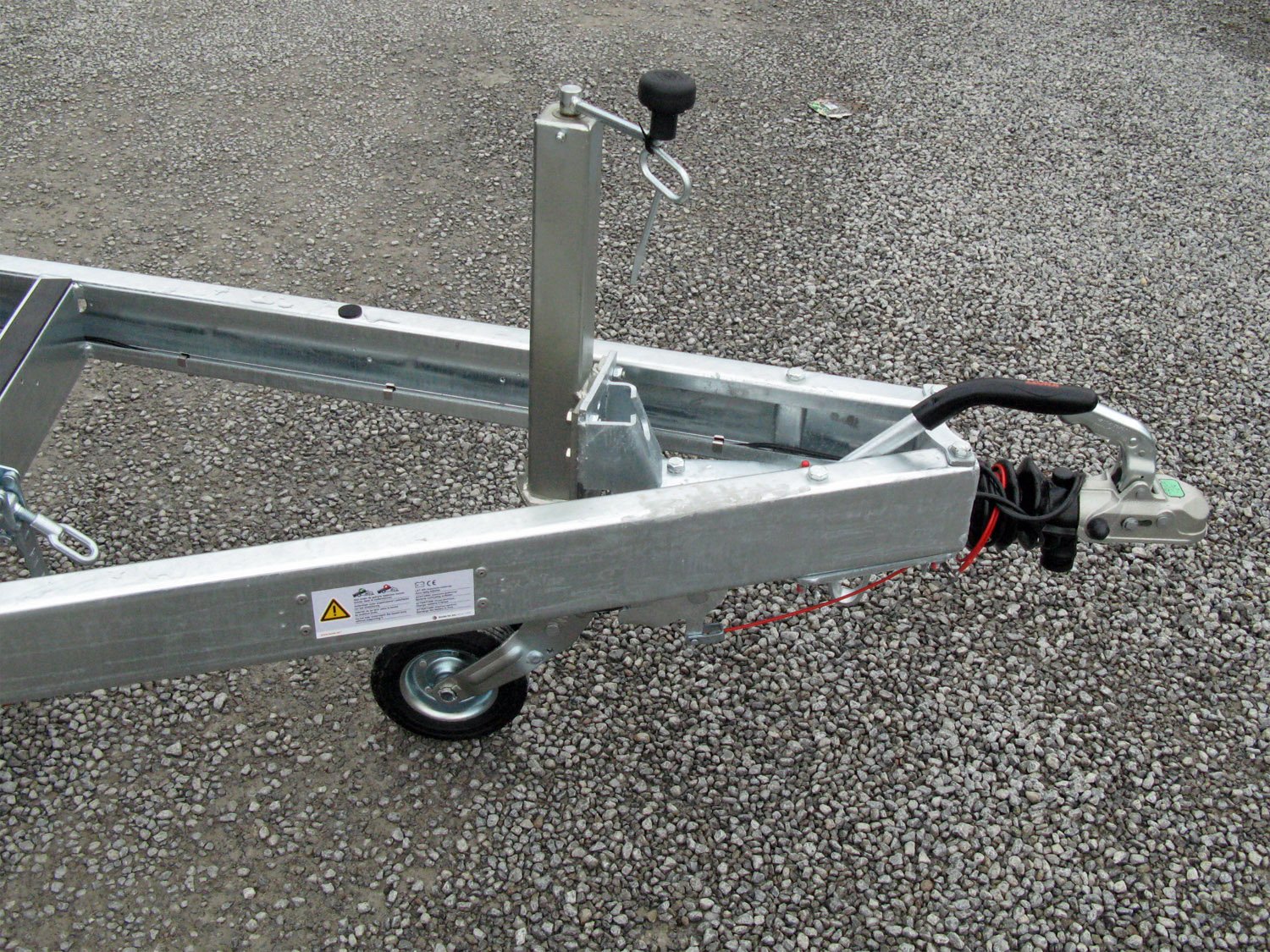 Remorque benne arrière SARIS K1 306 170 2700 2 E avec pompe électrique