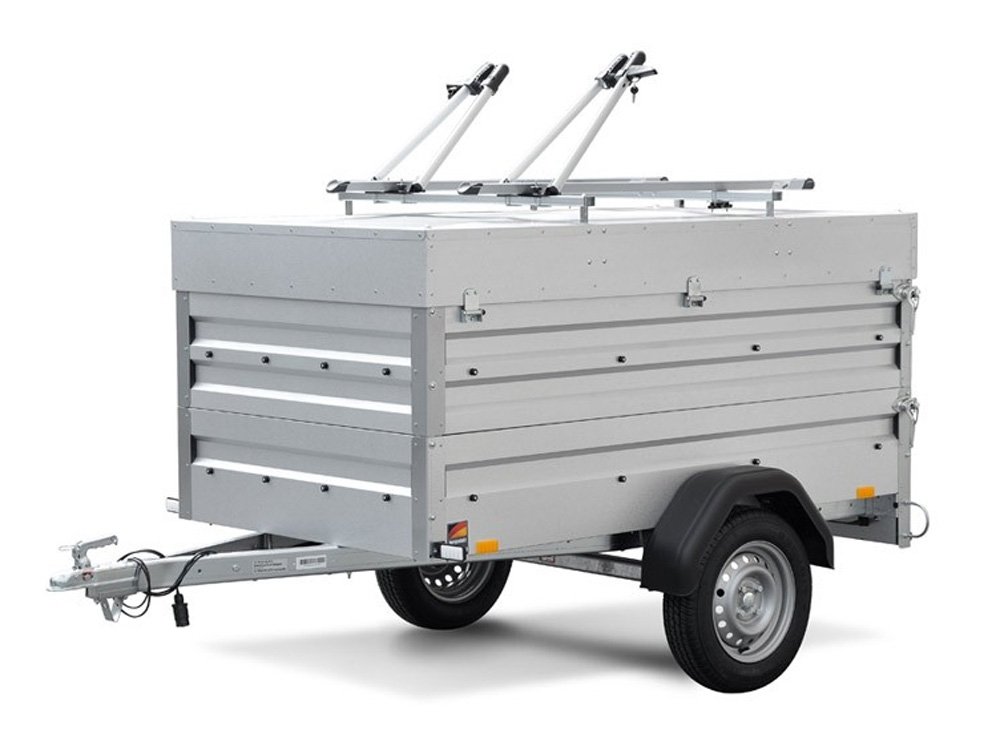 Remorque utilitaire STEMA FT 7.5-20-10.1B rehausses et couvercle