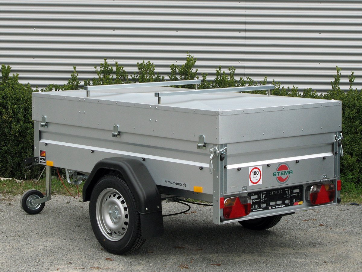 Remorque utilitaire STEMA FT 8.5-20-10.1B avec couvercle