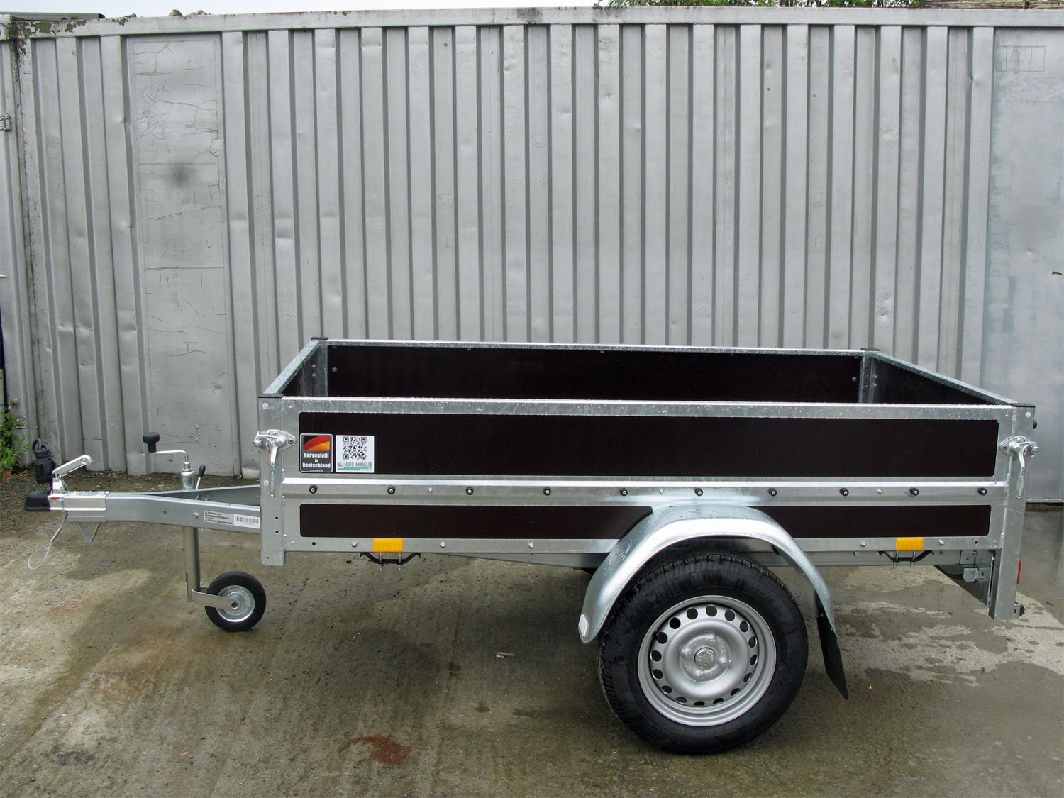 Remorque utilitaire STEMA HZ 7.5-20-12.1 C Woodoxx bâche haute