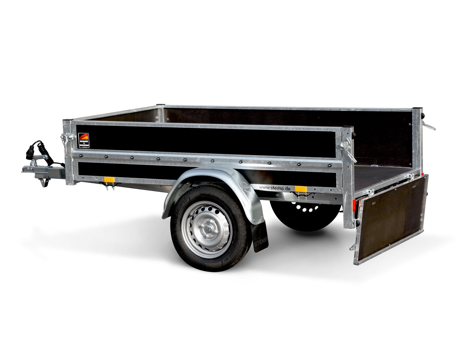 Remorque utilitaire STEMA HZ 7.5-20-12.1 C Woodoxx ridelles bois 40 cm