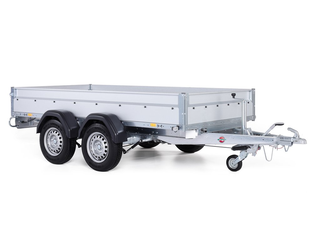 Remorque utilitaire STEMA STL 2000 O2 20-30-15.2 COC 2000 kg tandem