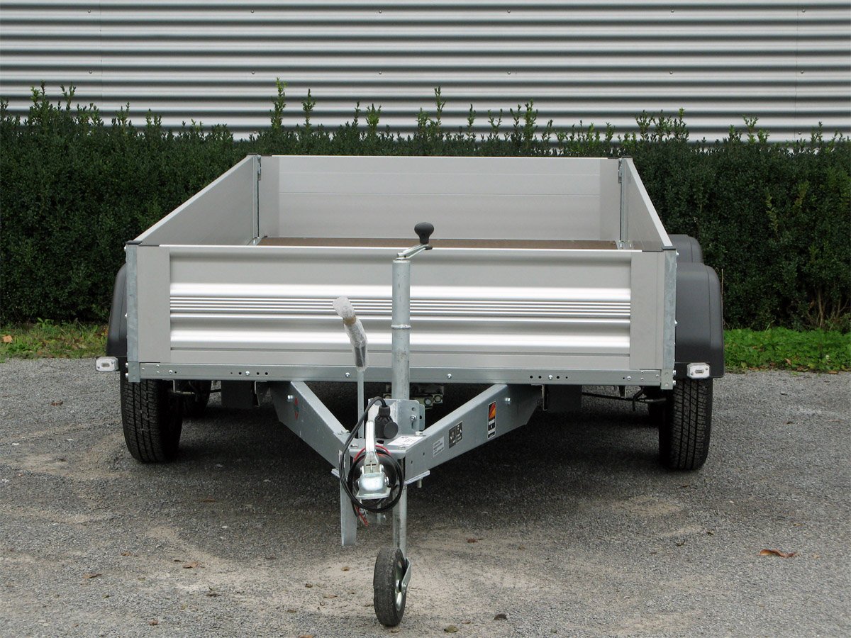 Remorque utilitaire STEMA STL 2000 O2 20-30-15.2 ALU tandem
