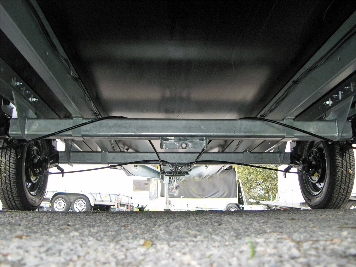 Remorque utilitaire STEMA STL 2000 O2 20-30-15.2 ALU tandem
