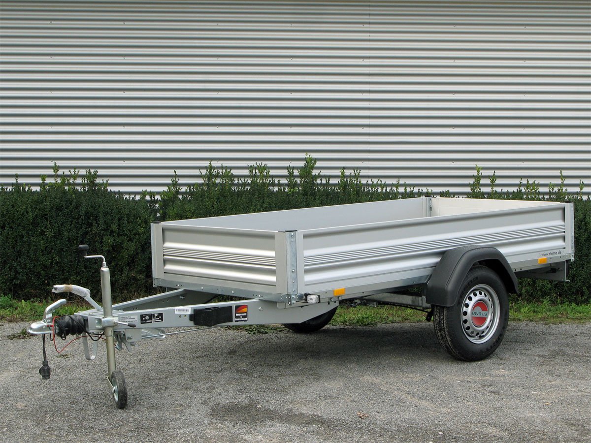 Remorque utilitaire STEMA STL 1300 O2 13-25-13.1 ALU à ridelles aluminium