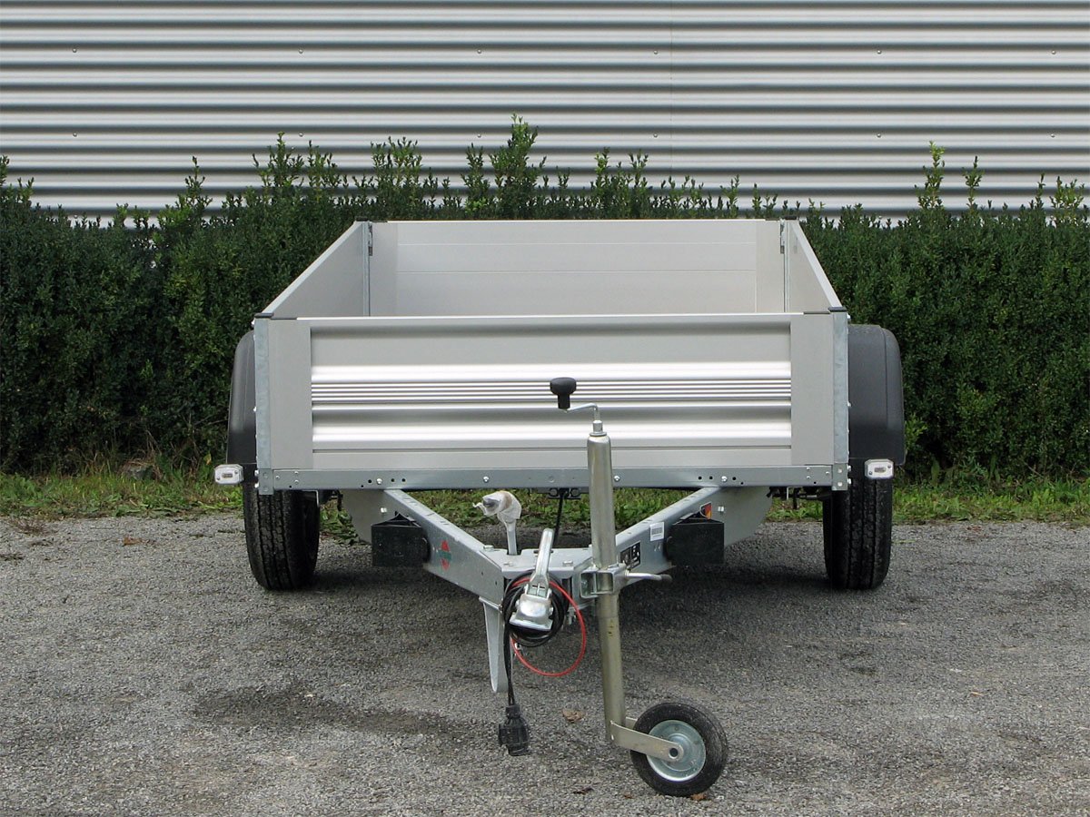 Remorque utilitaire STEMA STL 1300 O2 13-25-13.1 ALU à ridelles aluminium