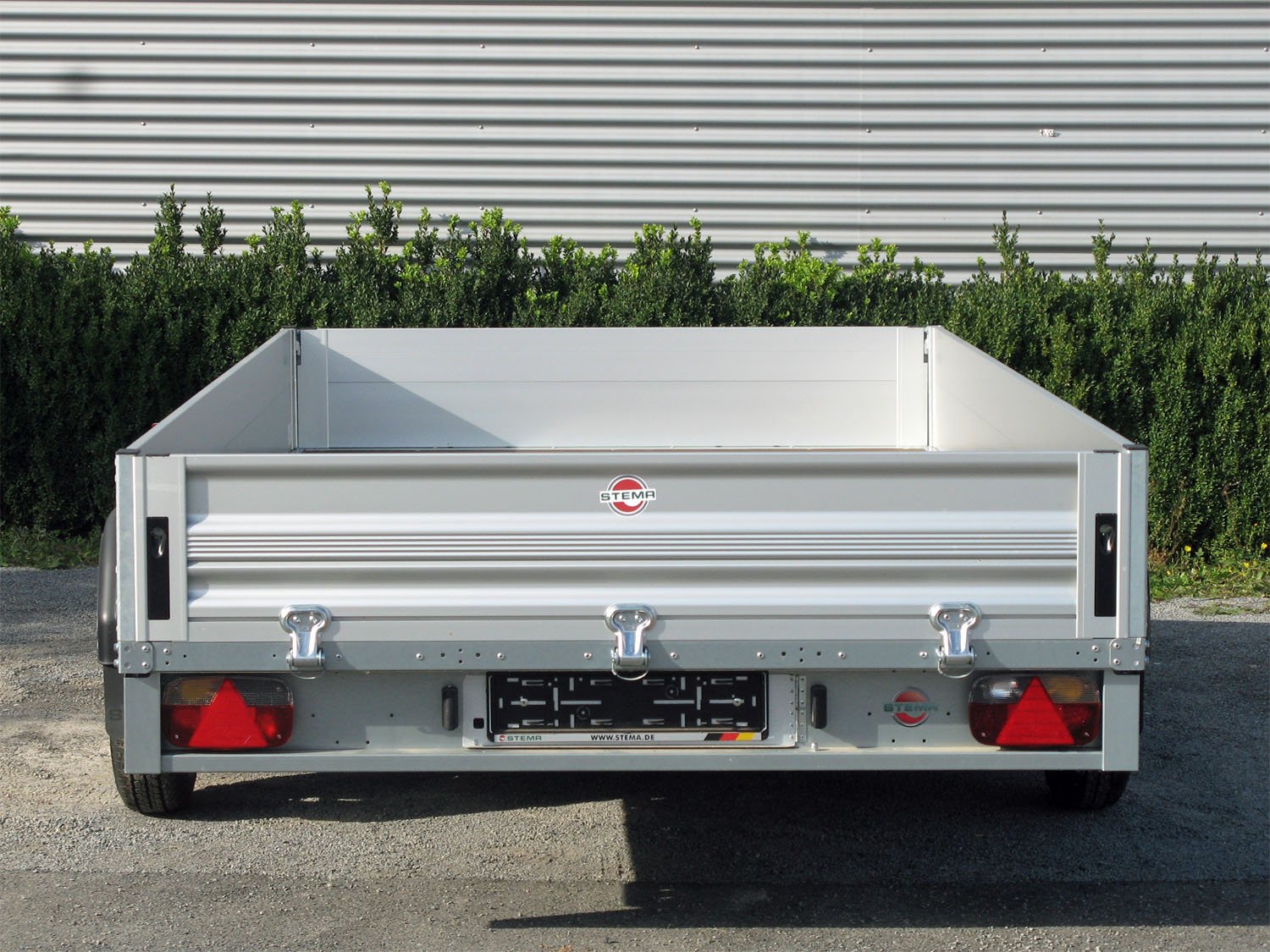 Remorque STEMA ST O2 35-40-18.2 ridelles aluminium 3500 kg