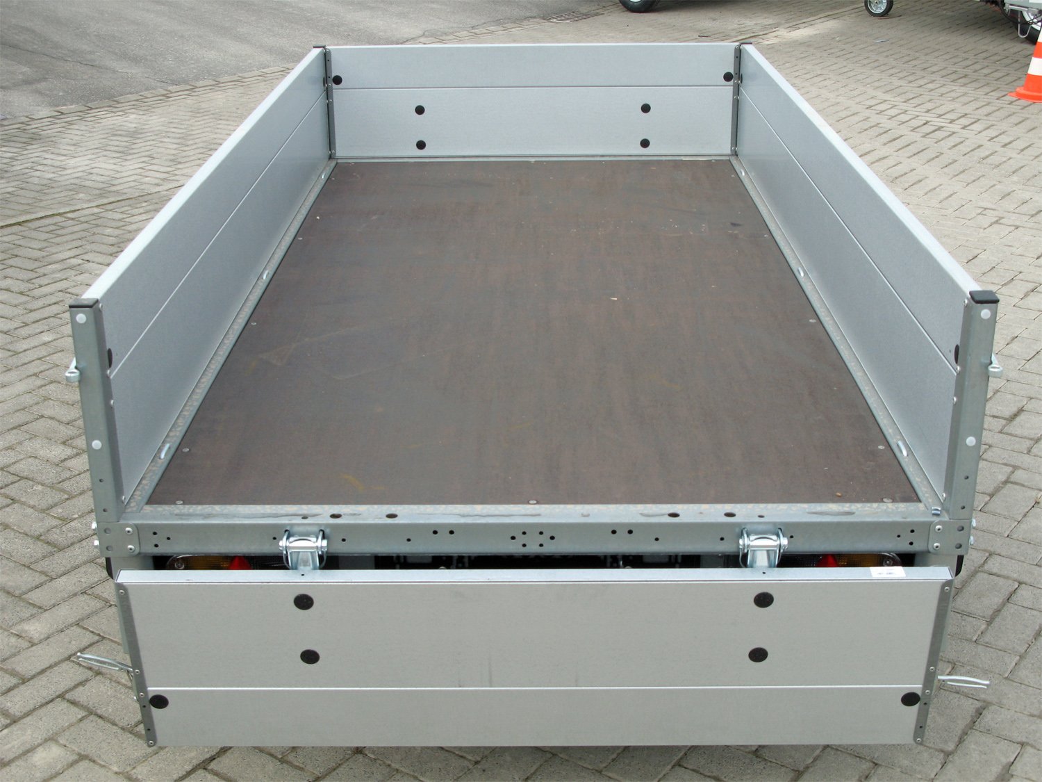 Remorque utilitaire STEMA ST O1 7.5-25-13.2 2 essieux