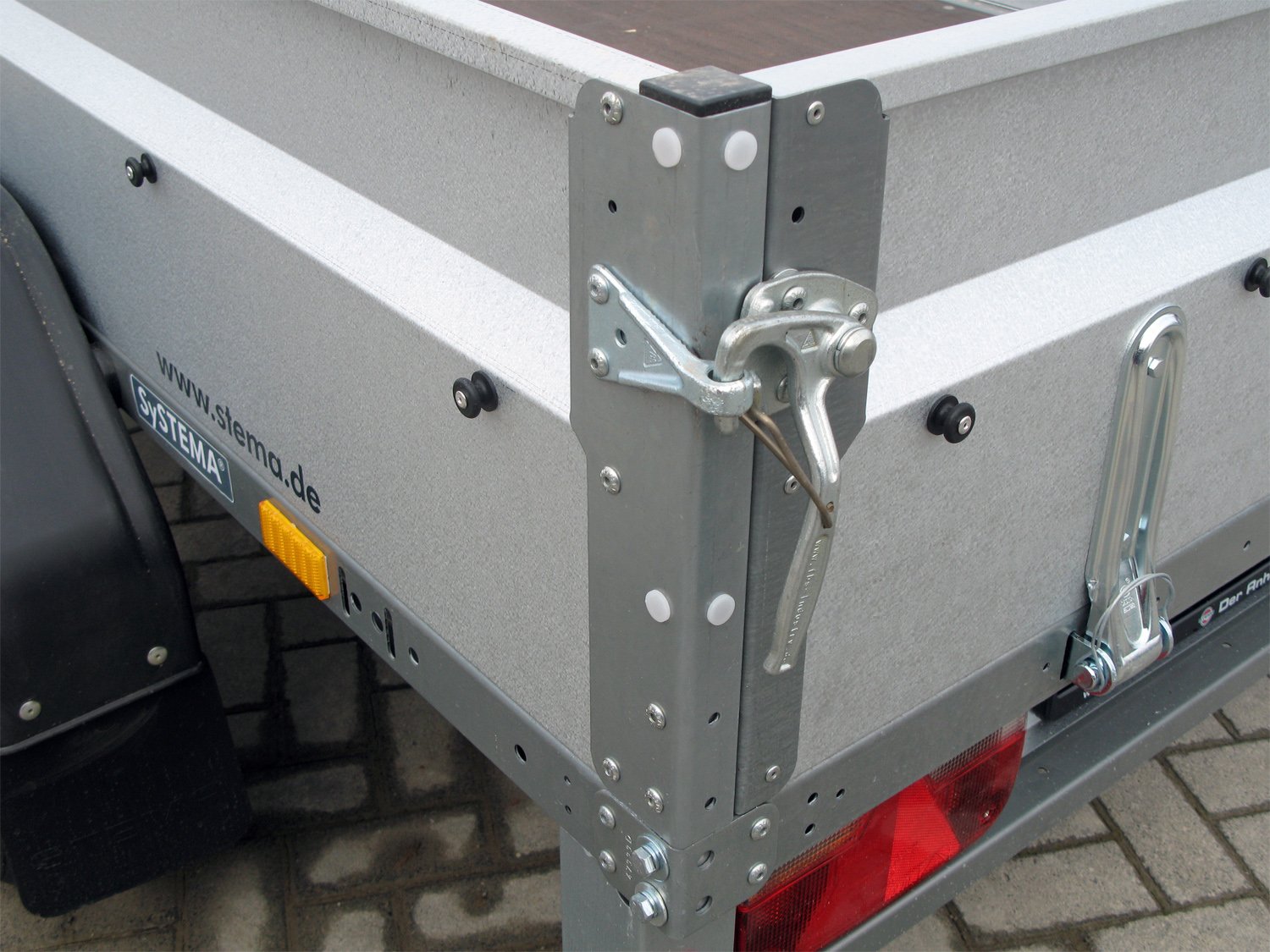 Remorque utilitaire STEMA ST O1 7.5-25-13.2 2 essieux