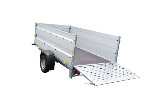 Remorque basculante STEMA STP O1 75-30-13.1 REX 30 avec rampe