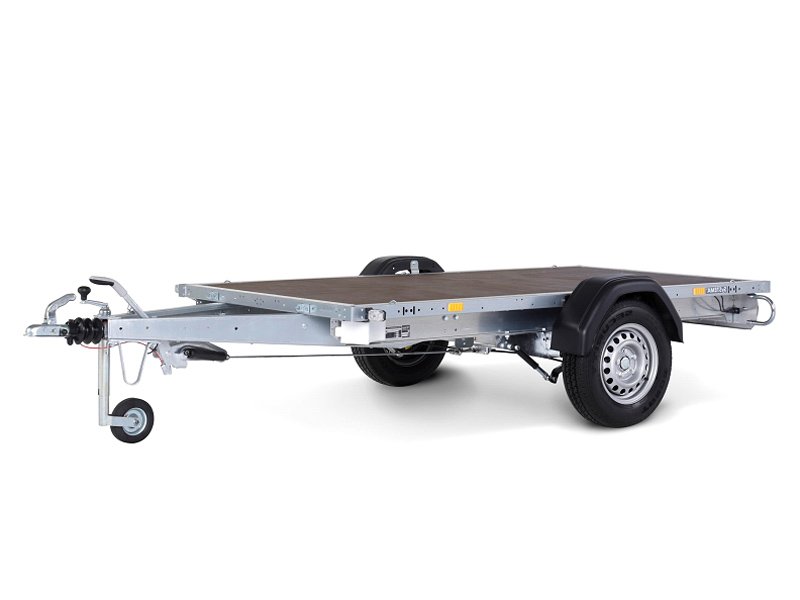 Remorque plateau STEMA STP O2 15-30-18.1 1500 kg sans ridelles