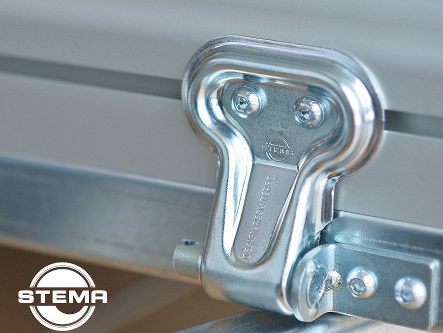 Remorque plateau STEMA SH O1 7.5-25-15.2 à ridelles aluminium