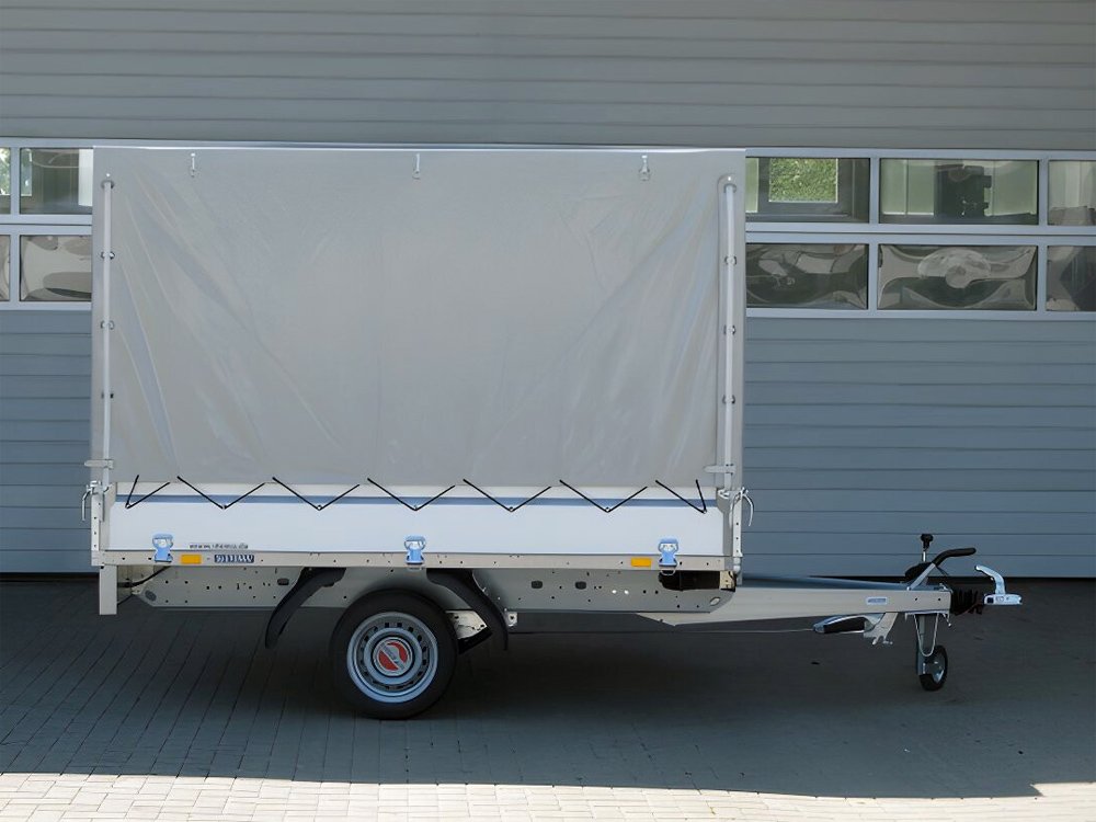 Remorque bâchée STEMA SH O2 13-25-15.1 avec bâche haute 125 cm