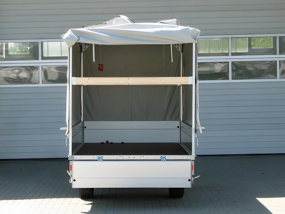 Remorque bâchée STEMA SH O2 13-25-15.1 avec bâche haute 125 cm