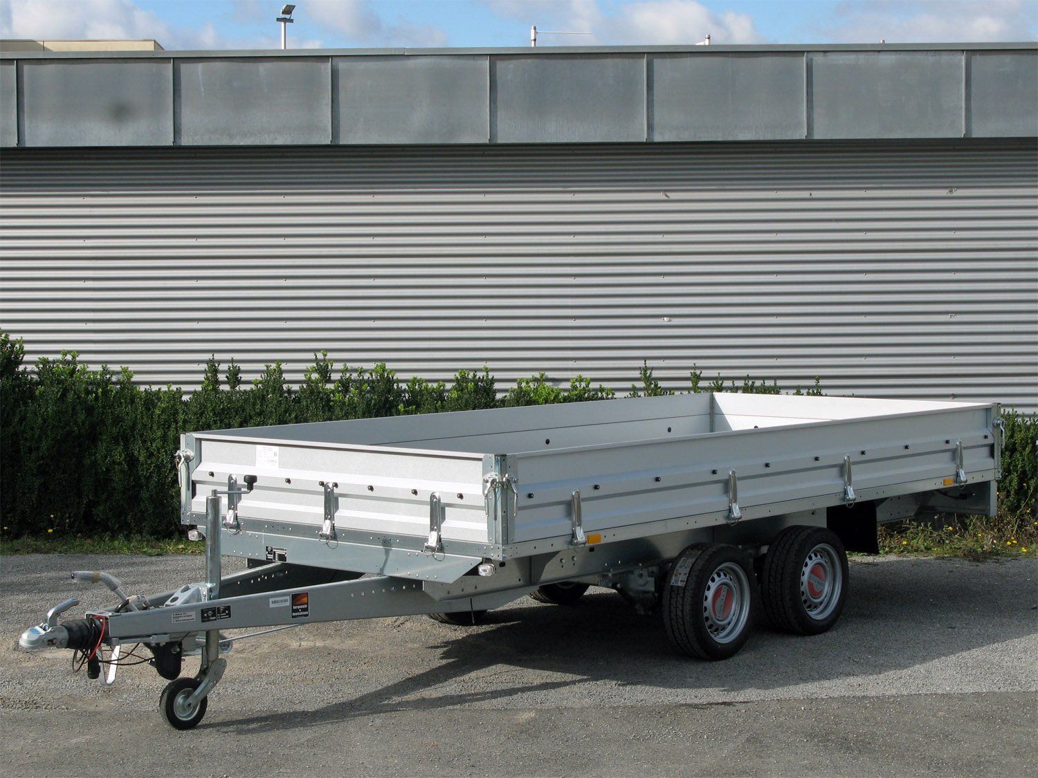 Remorque plateau STEMA SH O2 35-40-18.2 3500 kg version 100 km/h