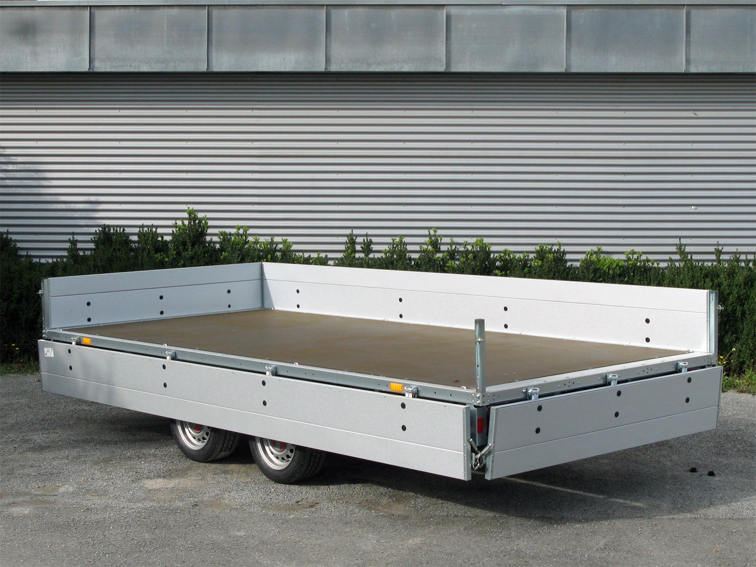 Remorque plateau STEMA SH O2 35-40-18.2 3500 kg version 100 km/h