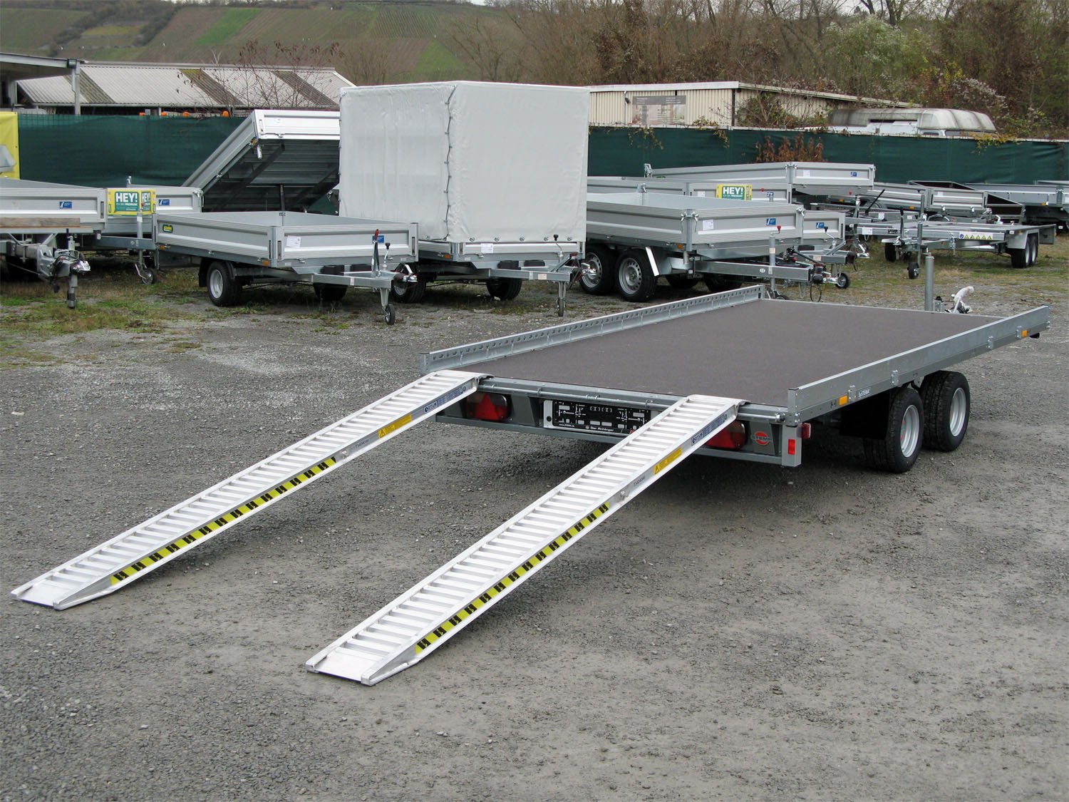 Remorque porte-voiture STEMA SHA O2 27-40-20.2 Carrier XL 2700 kg