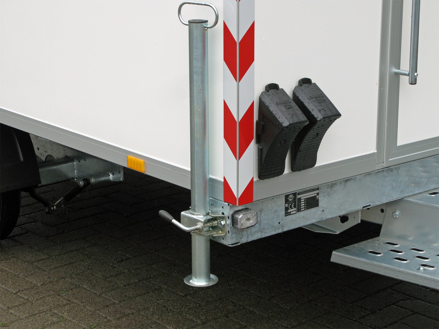 Remorque base-vie de chantier STEMA P-BOX SHBK O2 13-30-20.1 P23