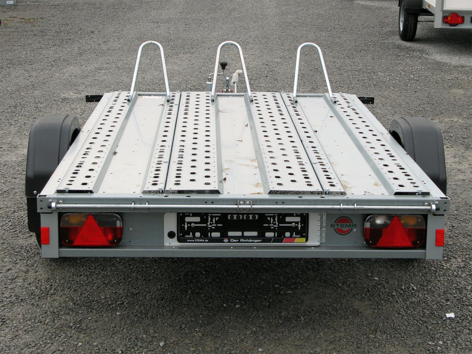 Remorque porte-moto STEMA STM O2 10-21-15.1 100 km/h