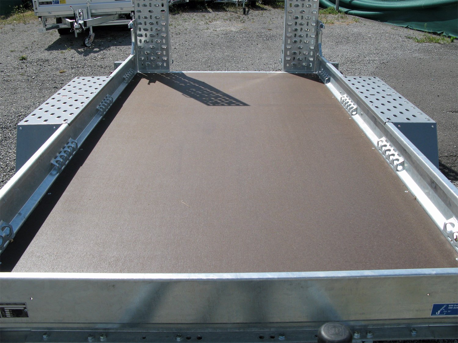 Remorque porte-engins STEMA BMAT O2 35-40-18.2 avec rampes acier