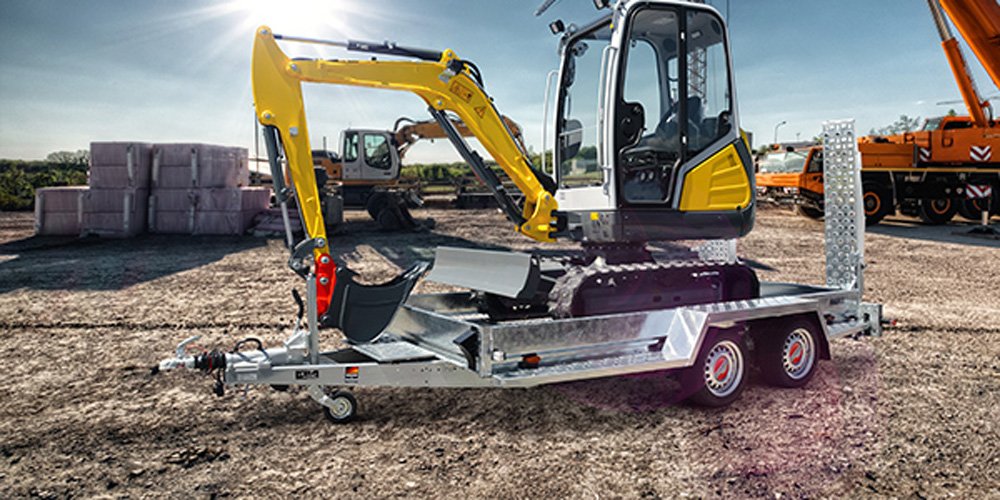 Remorque porte-engins STEMA BMAT O2 25-30-14.2 2500 kg