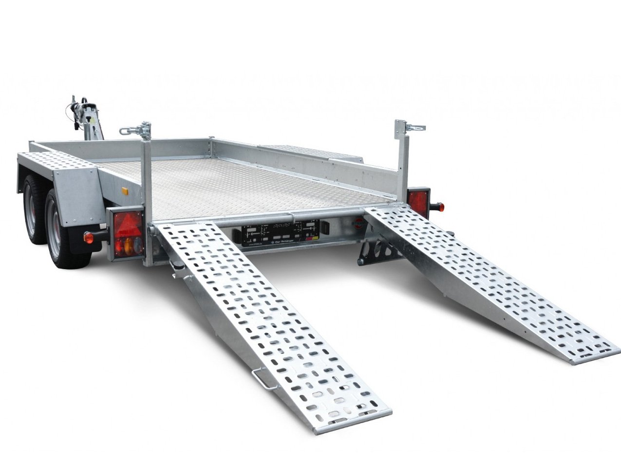 Remorque porte-engins STEMA BMAT O2 27-30-14.2 largeur intérieure 1400 mm