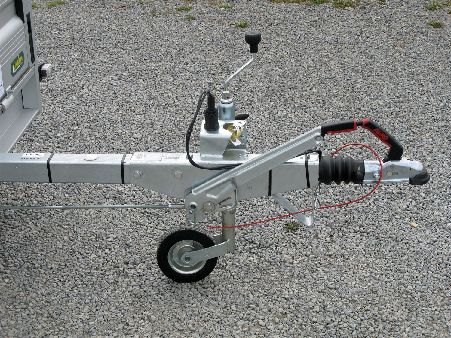 Remorque utilitaire Unsinn UT-K 2514-13-14 avec rampe grillagée