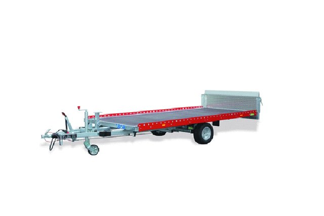 Remorque porte-véhicules Unsinn UM 3617-15-10 avec jantes aluminium 10 pouces
