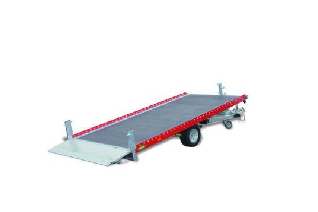 Remorque porte-véhicules Unsinn UM 3617-15-10 avec jantes aluminium 10 pouces