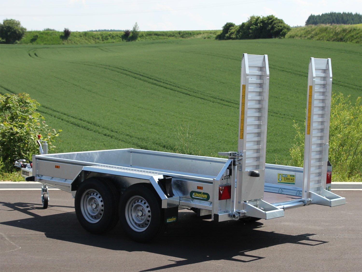 Remorque porte-engins Unsinn UB 3018-30-14
