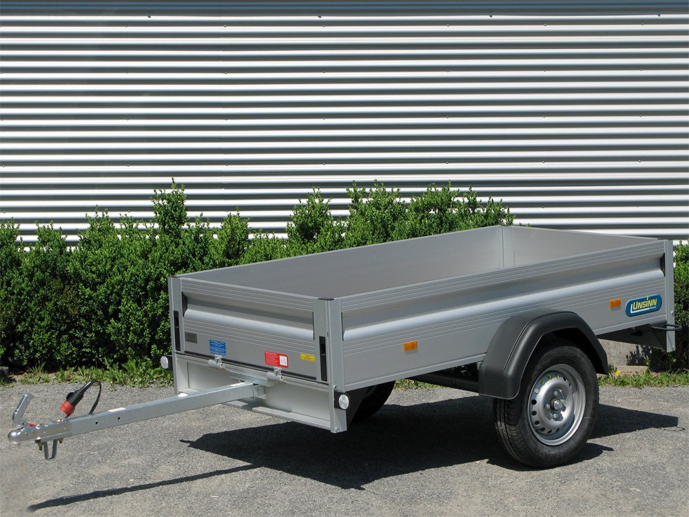 Remorque utilitaire UNSINN UT 2512-7-13 ridelle avant rabattable