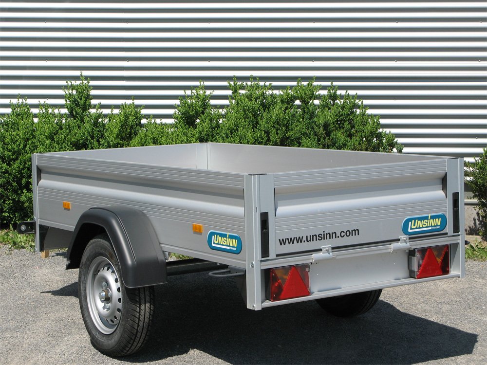 Remorque utilitaire UNSINN UT 2512-7-13 ridelle avant rabattable