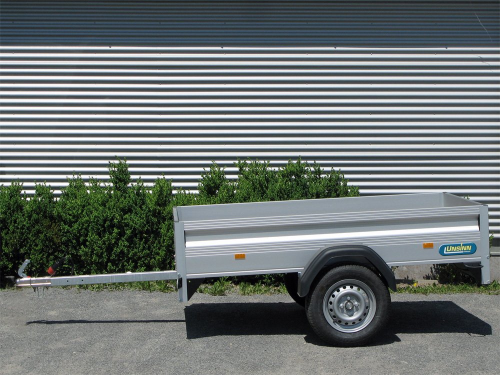 Remorque utilitaire UNSINN UT 2514-7-13 ridelle avant rabattable