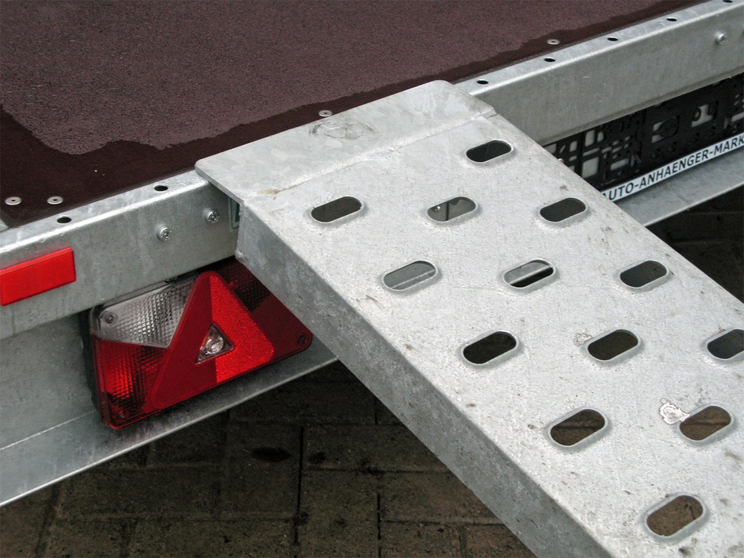Remorque porte-véhicules Unsinn UF 4220-35-13 avec rampes et treuil