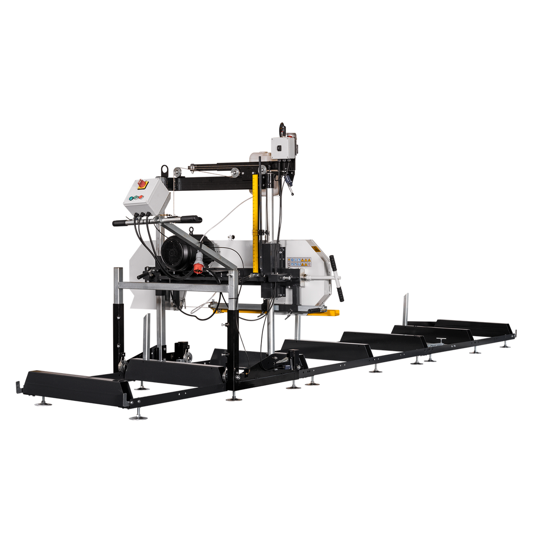 Scierie mobile électrique LUMAG BSW76E PRO pour grumes jusqu’à 760 mm